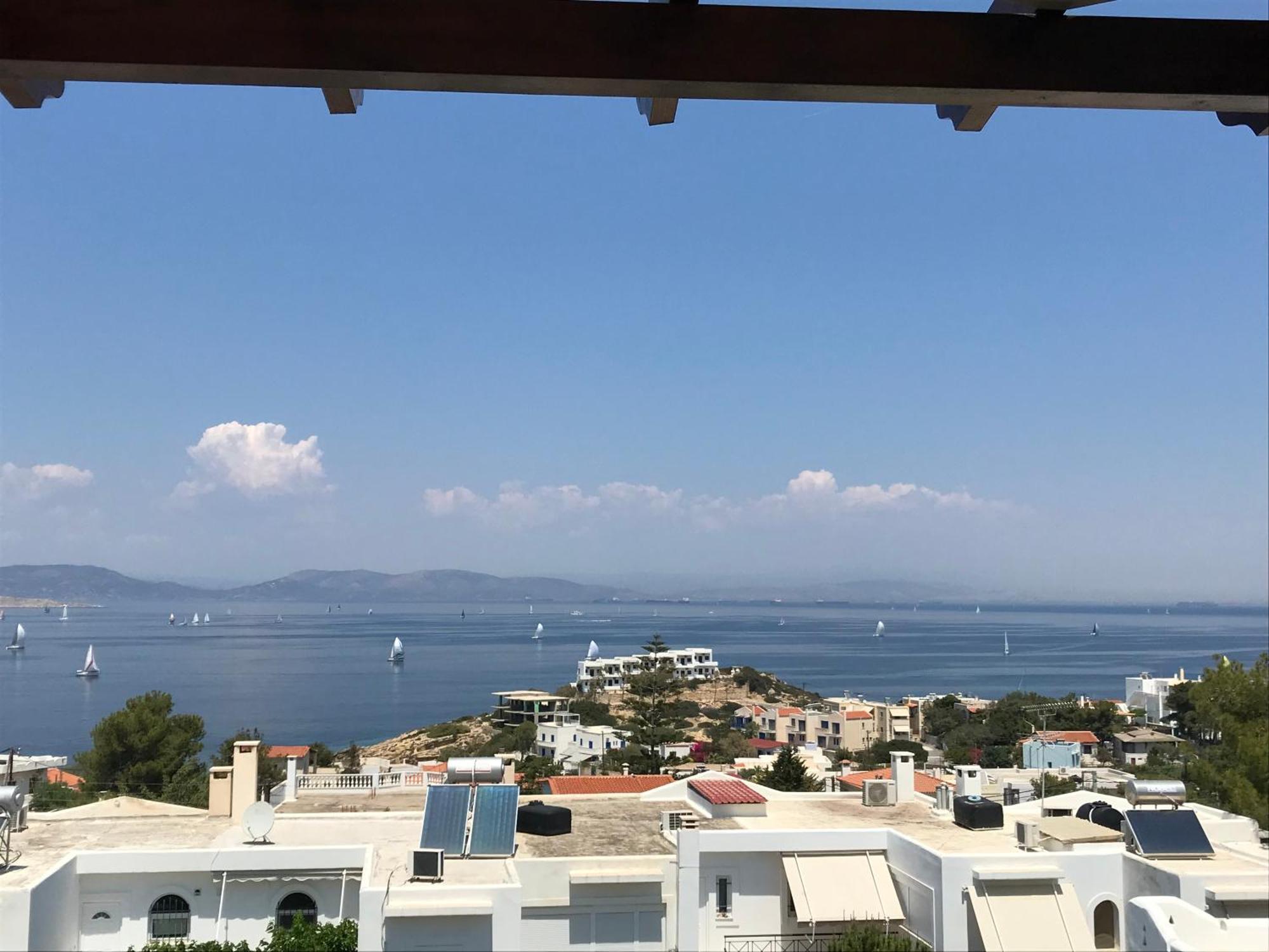 Vathí 180° View To Seaヴィラ エクステリア 写真