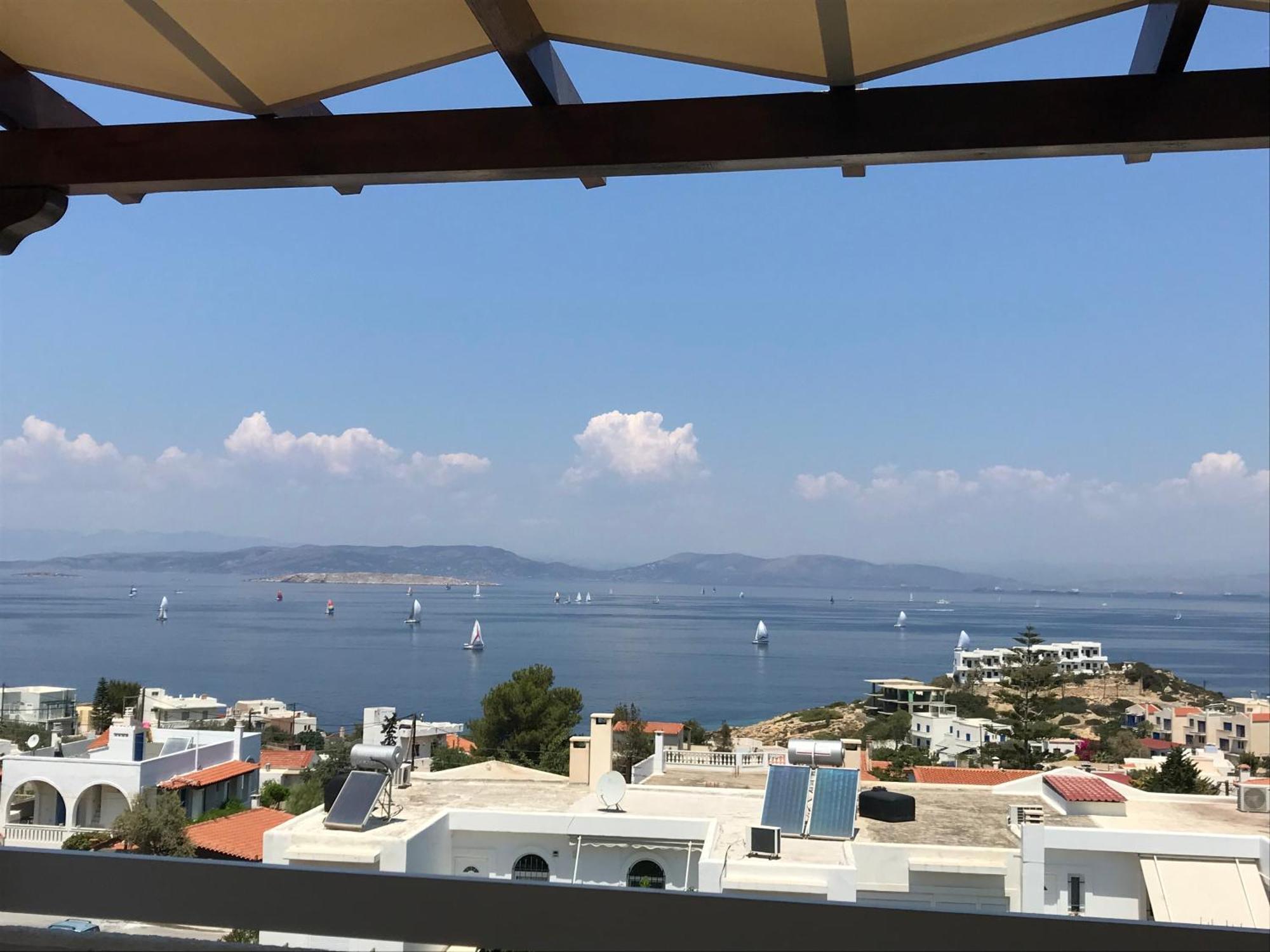 Vathí 180° View To Seaヴィラ エクステリア 写真